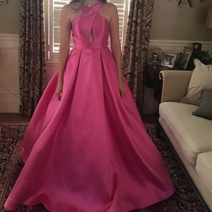 Fuschia pink Jovani prom/pageant dress